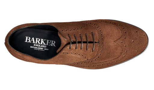 Chancery - Castagnia Suede - Barker Shoes Rest of World