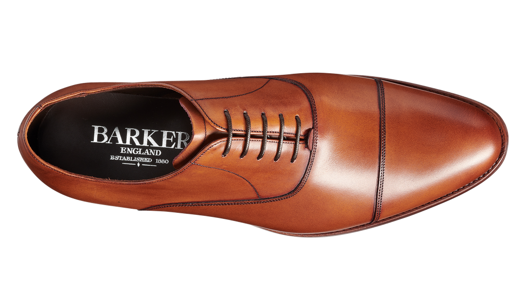 Bank - Rosewood Calf - Barker Shoes Rest of World