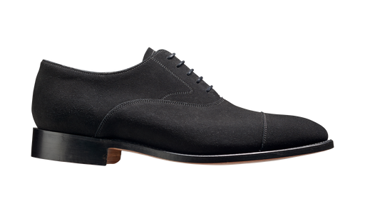 Falsgrave - Black Suede - Barker Shoes Rest of World