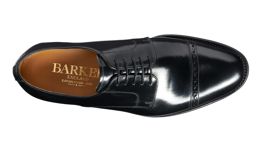 Angel - Black Hi-Shine - Barker Shoes Rest of World
