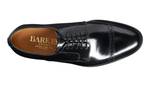Angel - Black Hi-Shine - Barker Shoes Rest of World