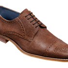 Nixon - 棕色抛光绒面革