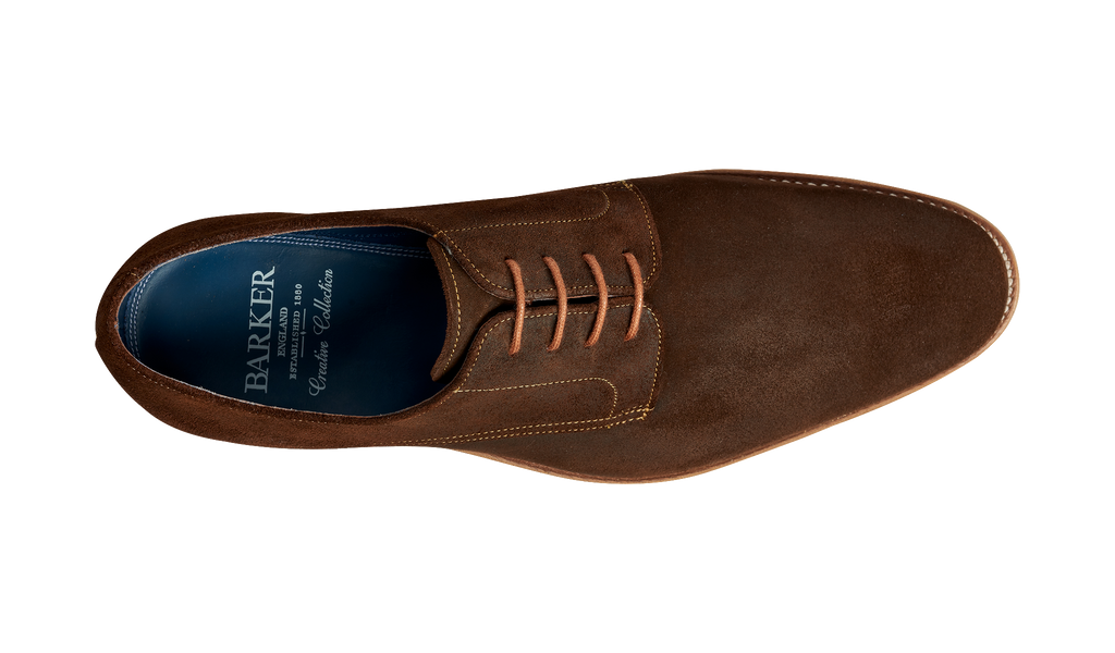 Max - Brown Burnished Suede
