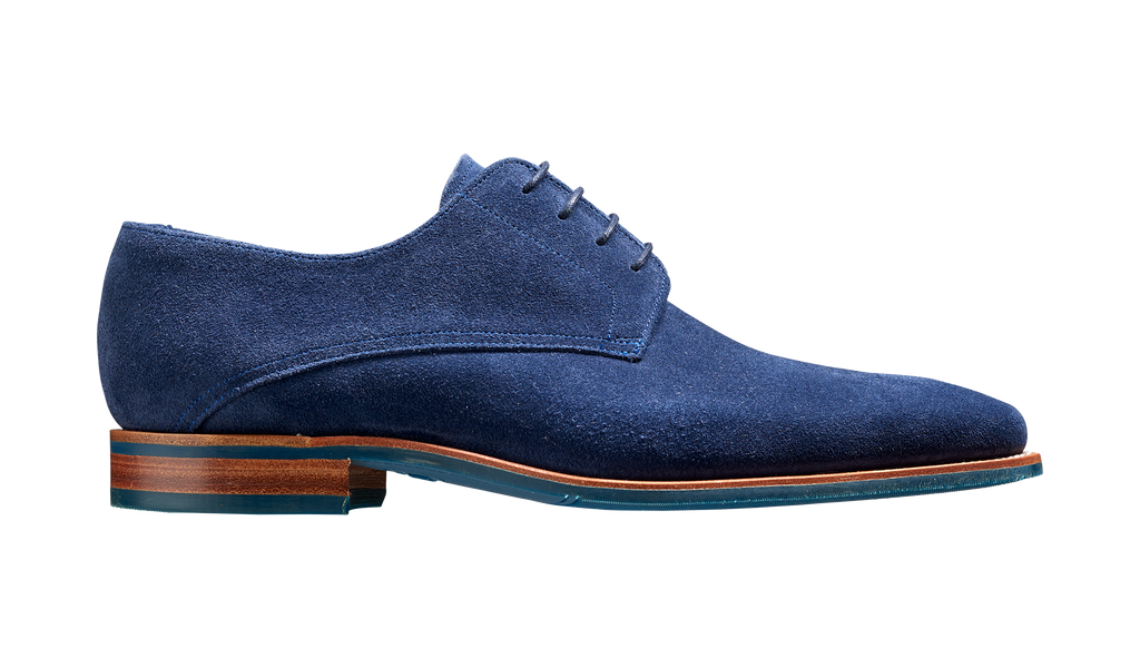 Max - Navy Suede - Barker Shoes Rest of World