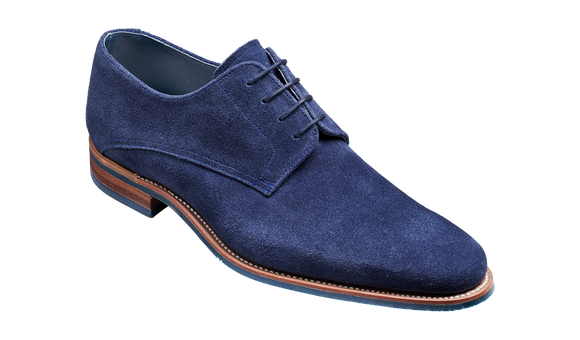 Max - Navy Suede - Barker Shoes Rest of World