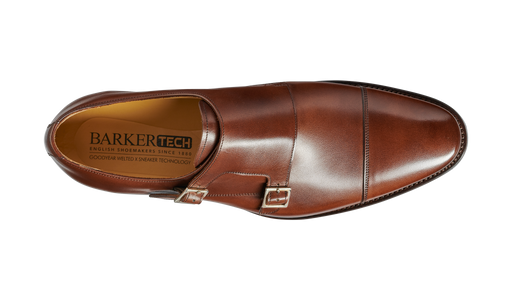 Edison - Dark Walnut Calf - Barker Shoes Rest of World