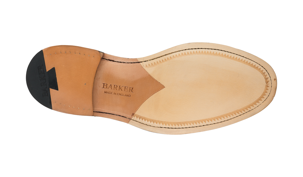 Bailey - Navy Hand Painted - Barker Shoes Rest of World
