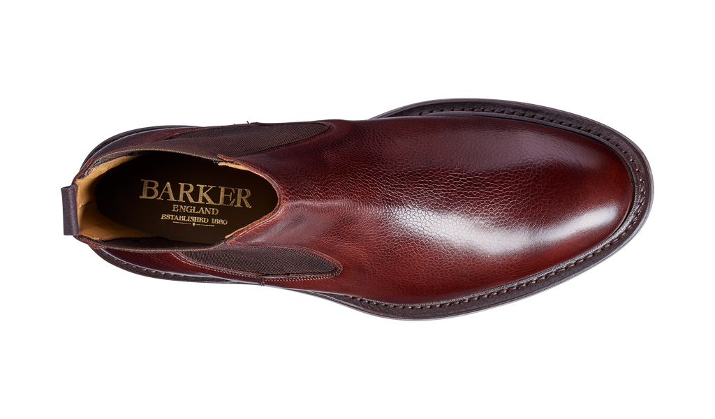 Ashby - Cherry Grain - Barker Shoes Rest of World