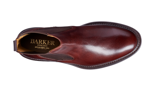 Ashby - Cherry Grain - Barker Shoes Rest of World