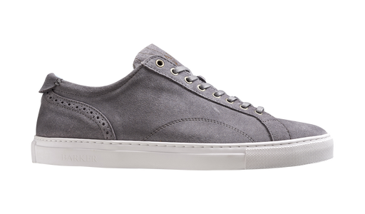 Axel - Grey Suede - Barker Shoes Rest of World