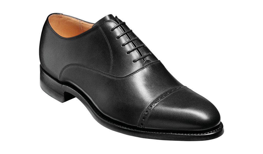 Burford - Black Calf - Barker Shoes Rest of World