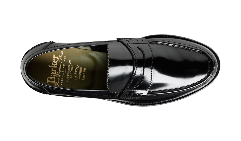 Caruso - Black Hi-Shine - Barker Shoes Rest of World