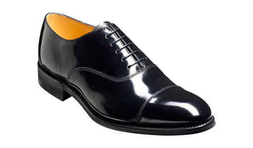Cheltenham - Black Hi-Shine - Barker Shoes Rest of World