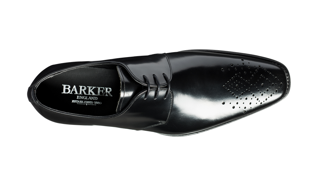 Darlington - Black Hi-Shine - Barker Shoes Rest of World