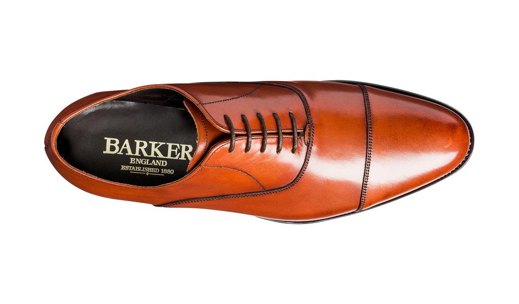Duxford - Rosewood Calf - Barker Shoes Rest of World