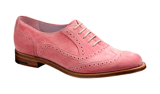 Freya - Pink Suede - Barker Shoes Rest of World