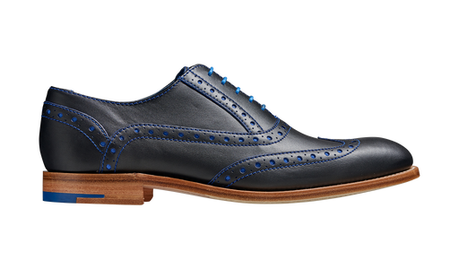 Grant - Navy / Classic Blue Calf - Barker Shoes Rest of World