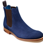 Hopper - 海军蓝麂皮/棕色弹性