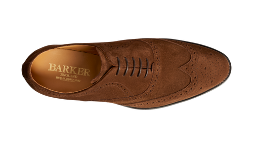 Hampstead - Castagnia Suede - Barker Shoes Rest of World