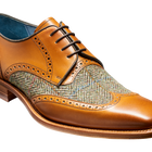 Jackson - 雪松小牛皮/绿色粗花呢