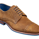 Nixon - 棕褐色抛光绒面革