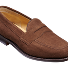 朴茨茅斯 - 棕色绒面革