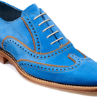 Spencer - 蓝色/沙色麂皮