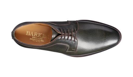 Skye - Olive Green Grain - Barker Shoes Rest of World