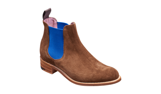 Violet - Castagnia Suede / Blue Elastic