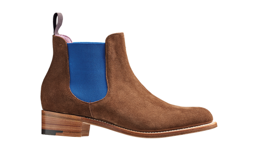 Violet - Castagnia Suede / Blue Elastic