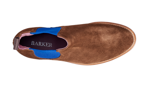 Violet - Castagnia Suede / Blue Elastic